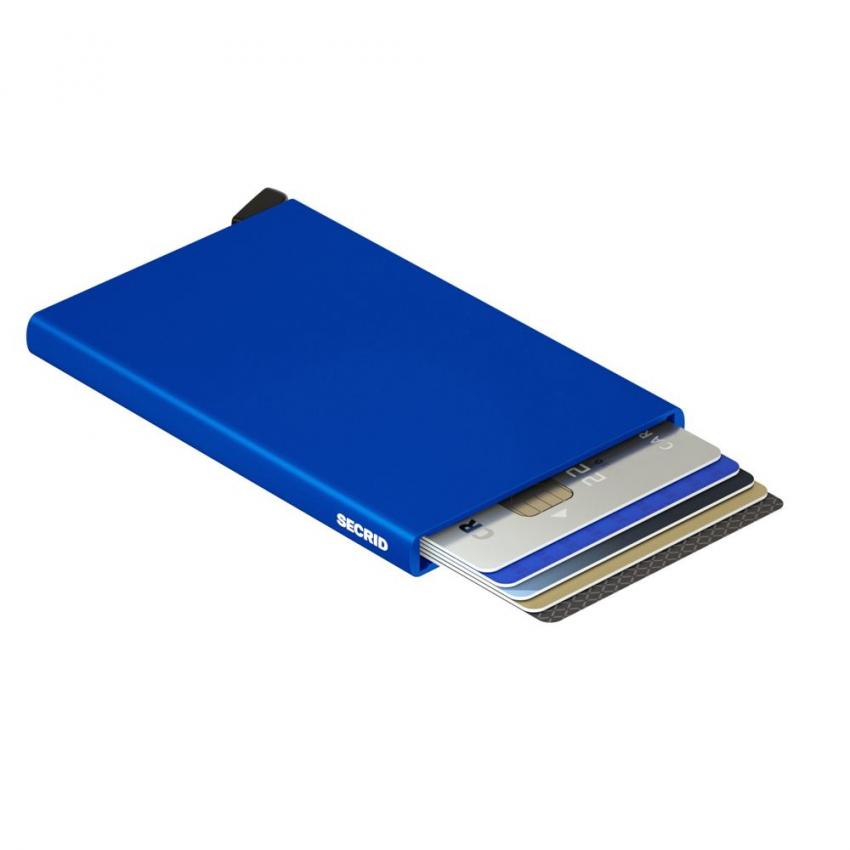 Porte-cartes RFID bleu