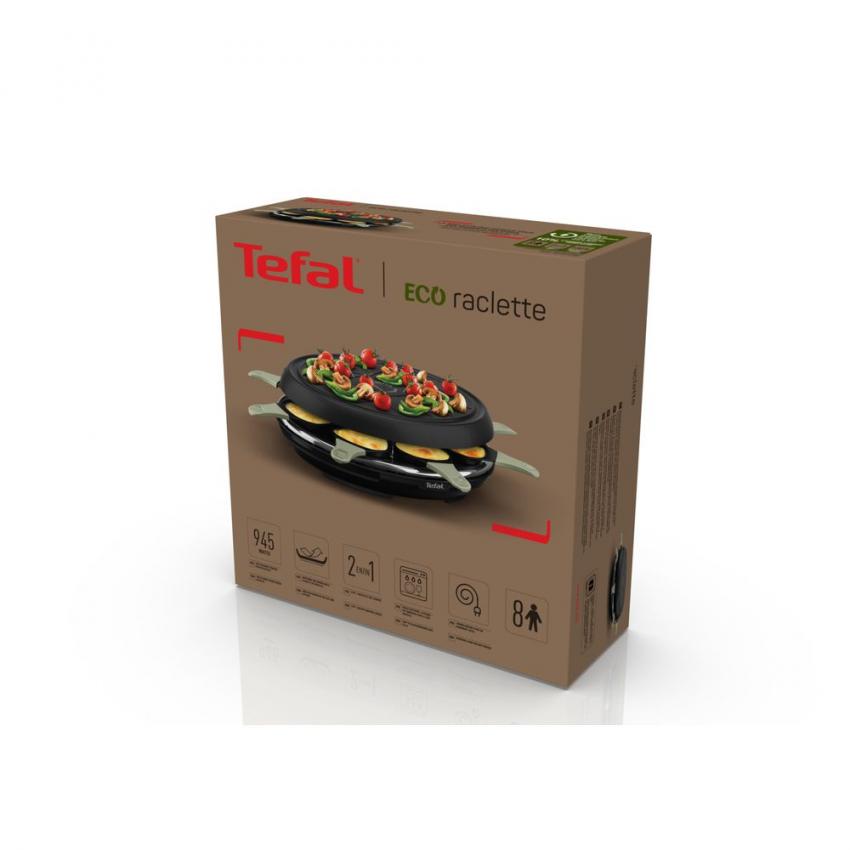 RACLETTE ECO 8 COUPELLES NOIR