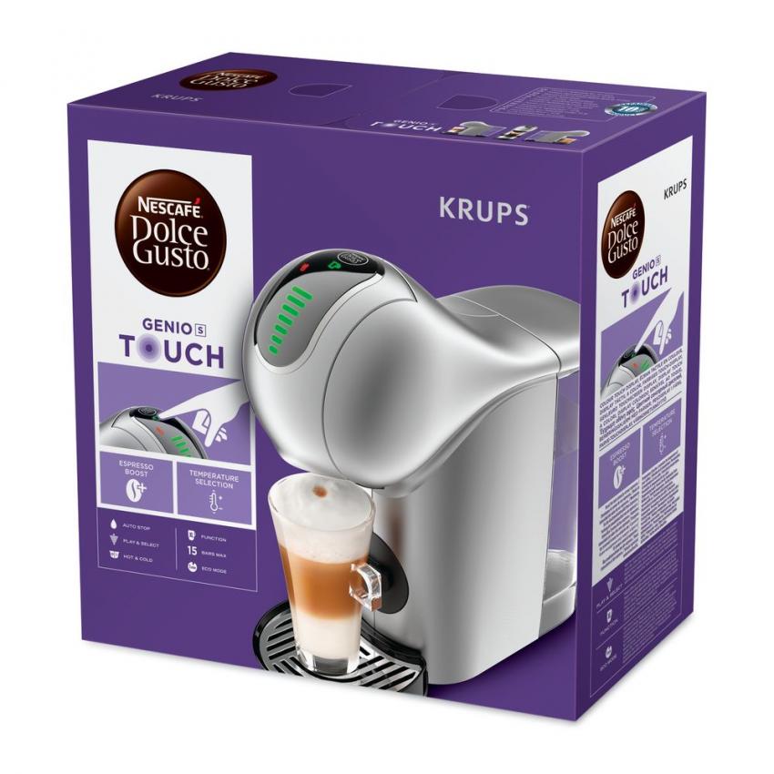 NESCAFE DOLCE GUSTO GENIO S TOUCH SILVER