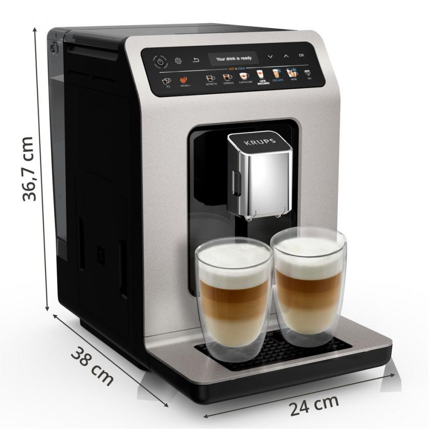 Machine à café avec Broyeur Evidence Hot & Cold