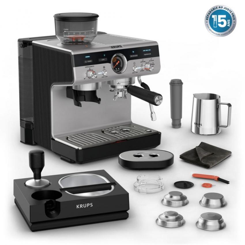 Machine Espresso Precision+ Réglage Manuel Pour les Experts du Café