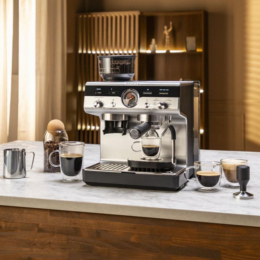 Machine Espresso Precision+ Réglage Manuel Pour les Experts du Café