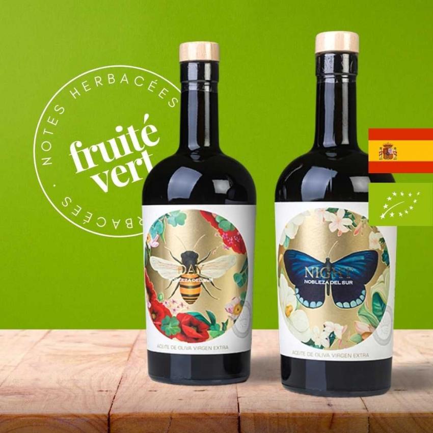 Pack huiles d'olive BIO "Day & Night"