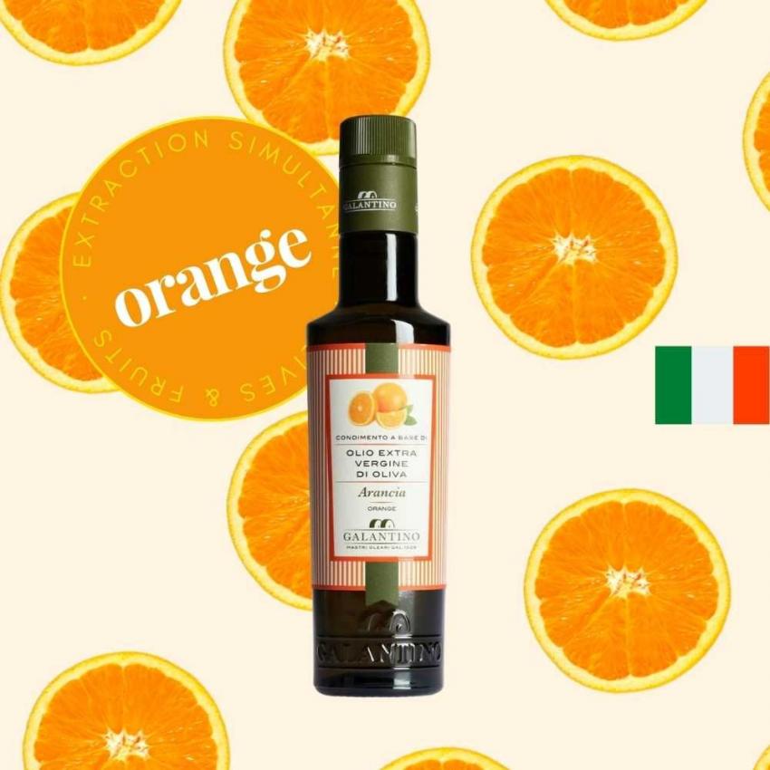 Huile d'olive à l'orange