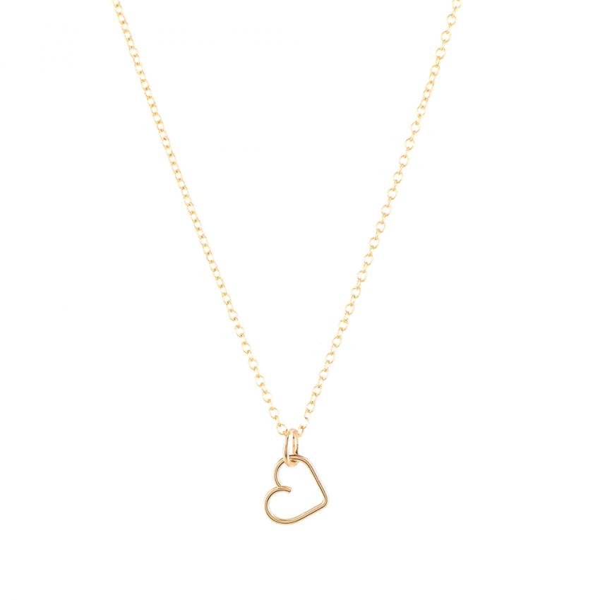 Collier Lucky One - Coeur
