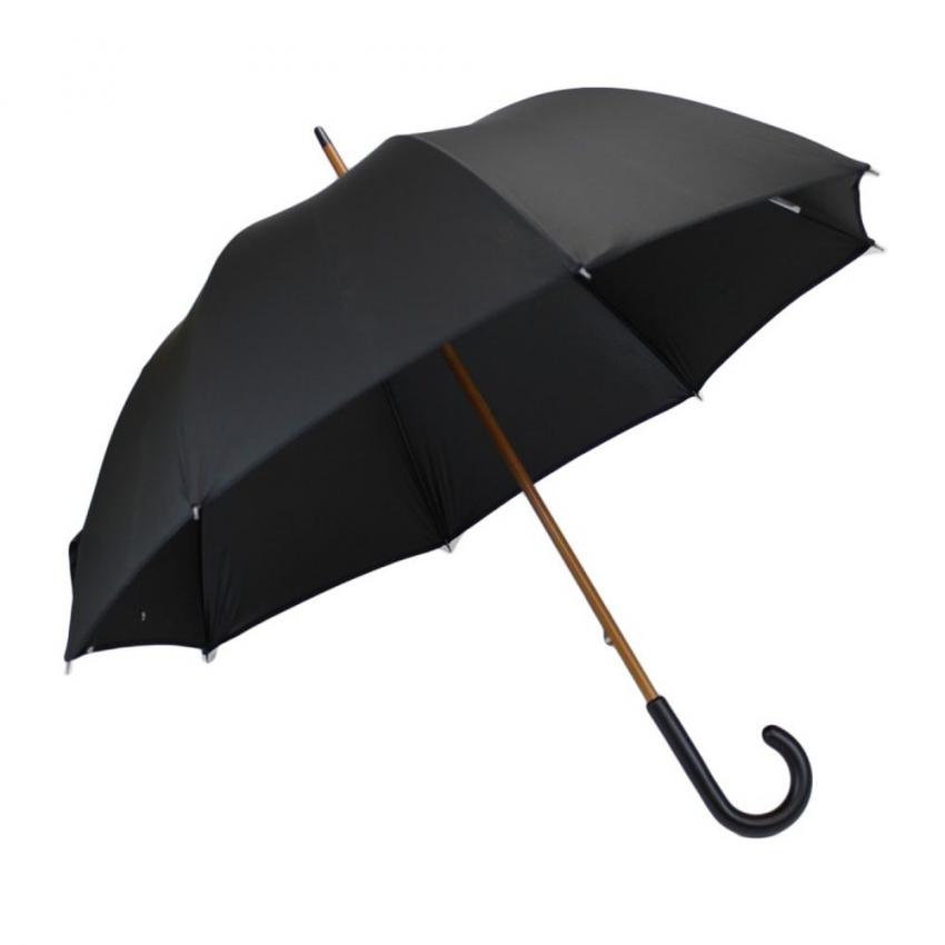 Parapluie long classique noir