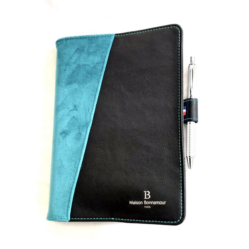 Protège-carnet "le poète" personnalisable