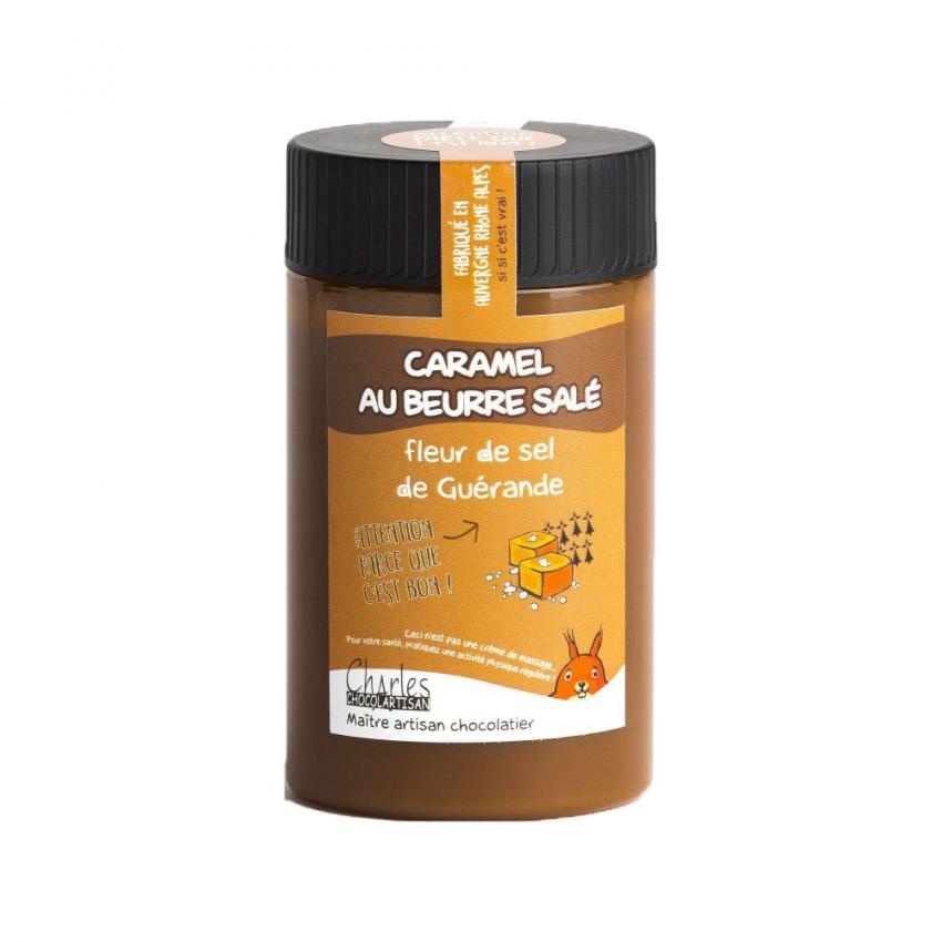 Caramel beurre salé et Fleur de Sel de Guérande 280 gr
