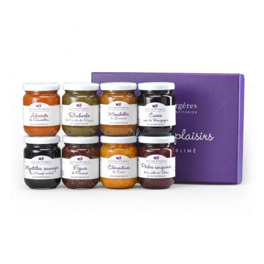 Coffret fruits français pots 110g