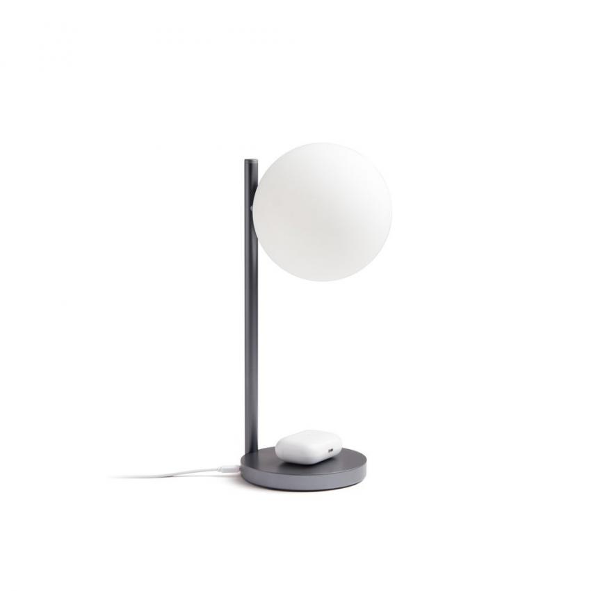 Lampe de bureau avec chargeur à induction intégré Bubble Lamp