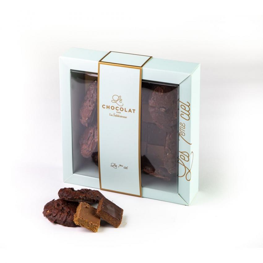 Coffret 7 ème ciel 300g (soufflés et pralinés)