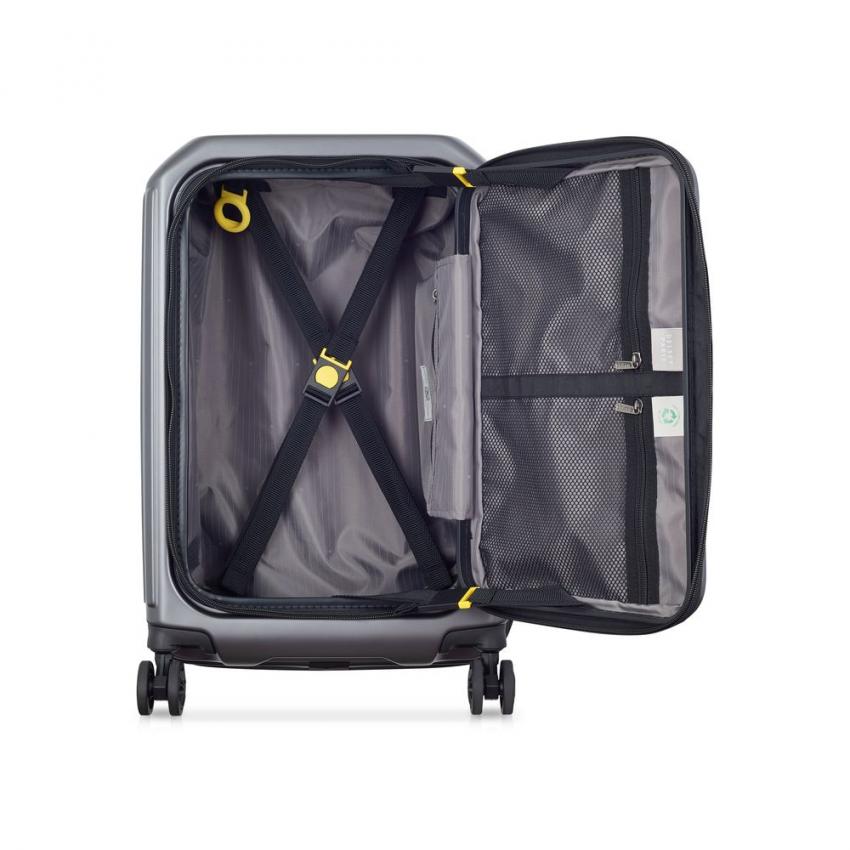 Valise cabine extensible 55 cm Securitime zip