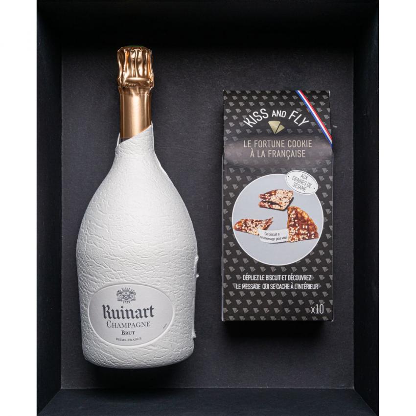 Champagne Ruinart fortune cookies