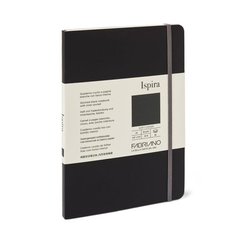 Ispira Soft Cover notebook A5 blank