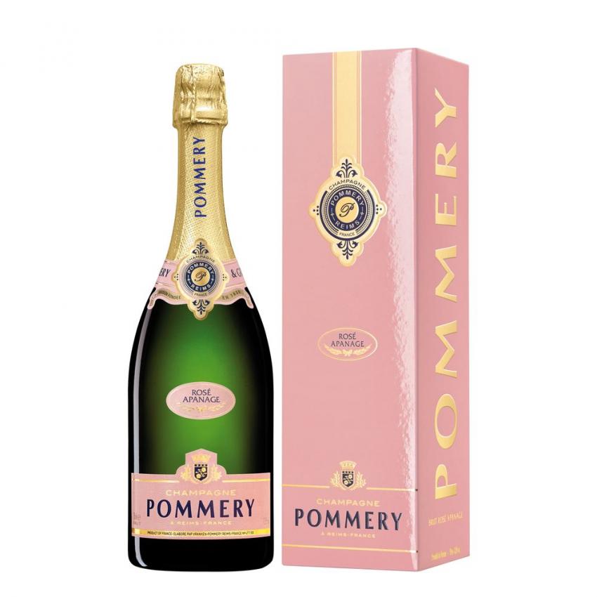 POMMERY APANAGE ROSE 75CL ETUI