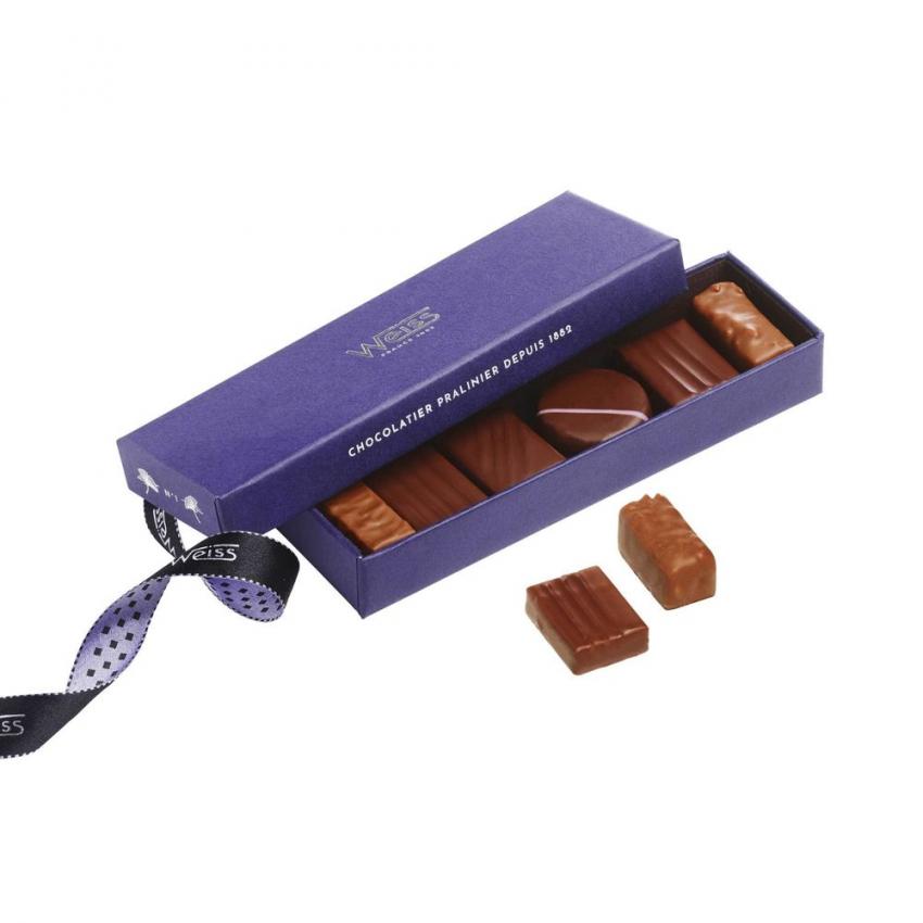 COFFRET N°1 - 6 BONBONS CHOCOLAT