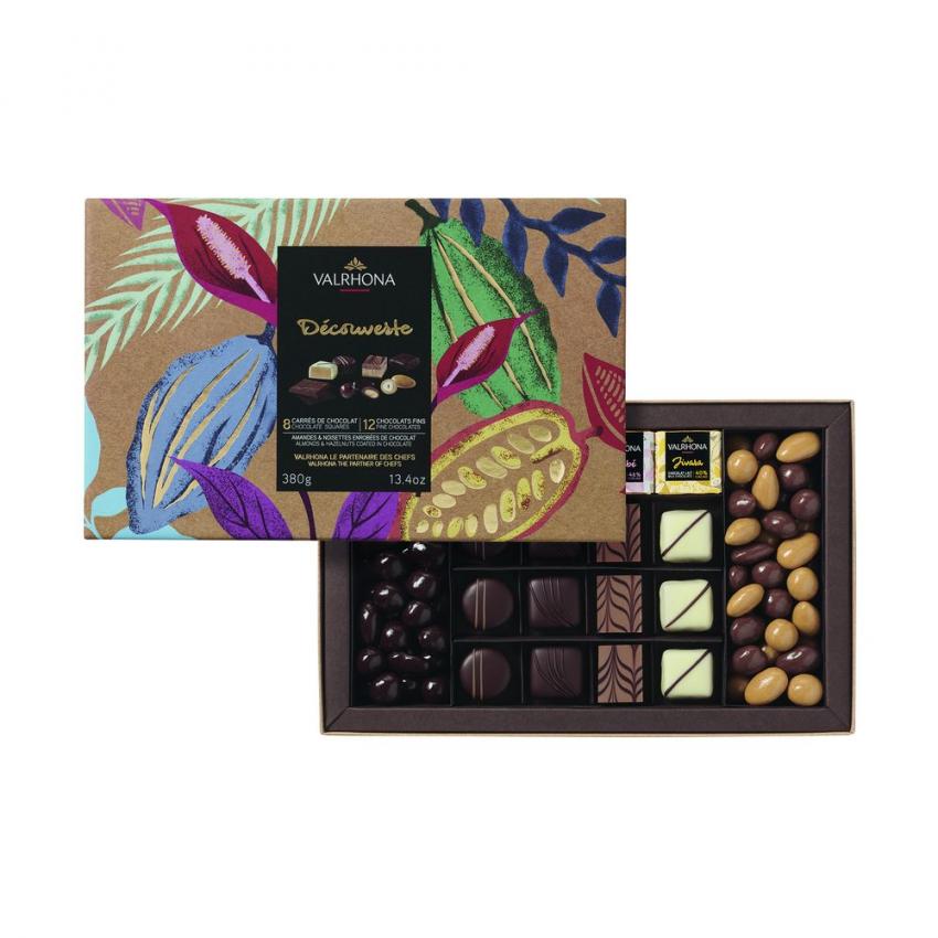 COFFRET DECOUVERTE 380G NOIR LAIT DULCEY