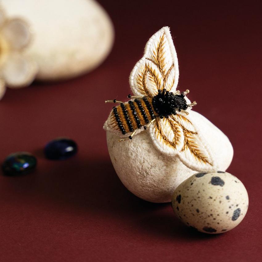 Broche abeille - Babee