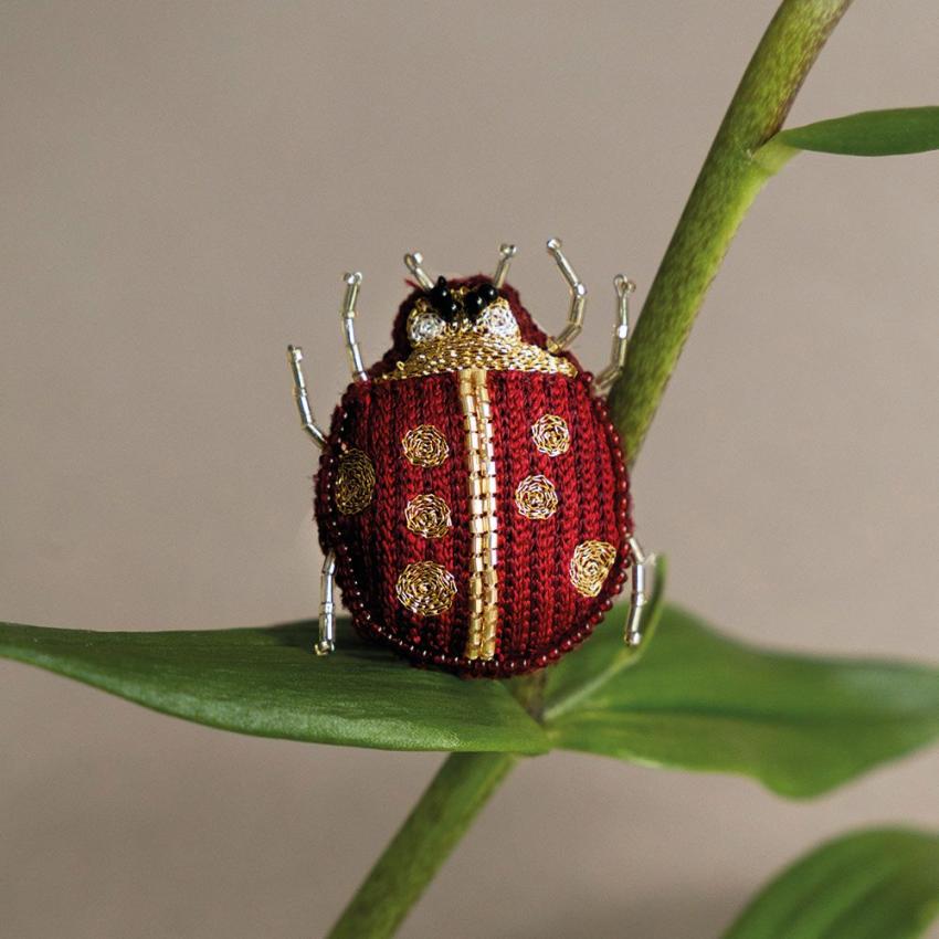 Broche coccinelle - Ladie