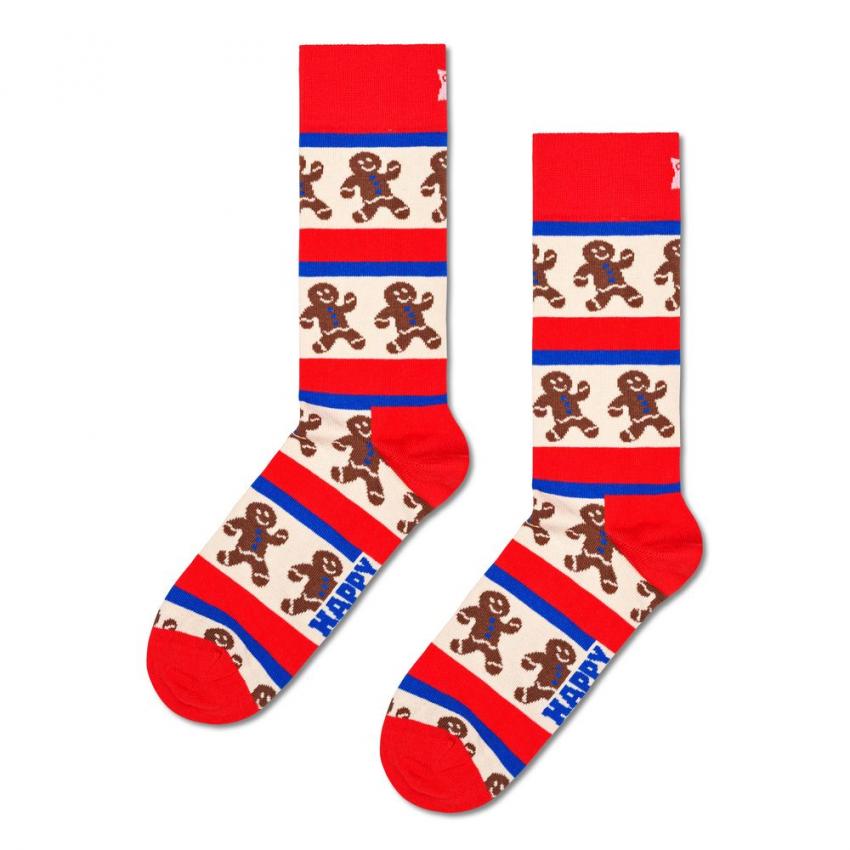 Gingerbread Stripe Sock