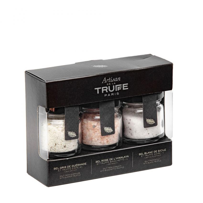 Coffret trio mini-sels à la truffe