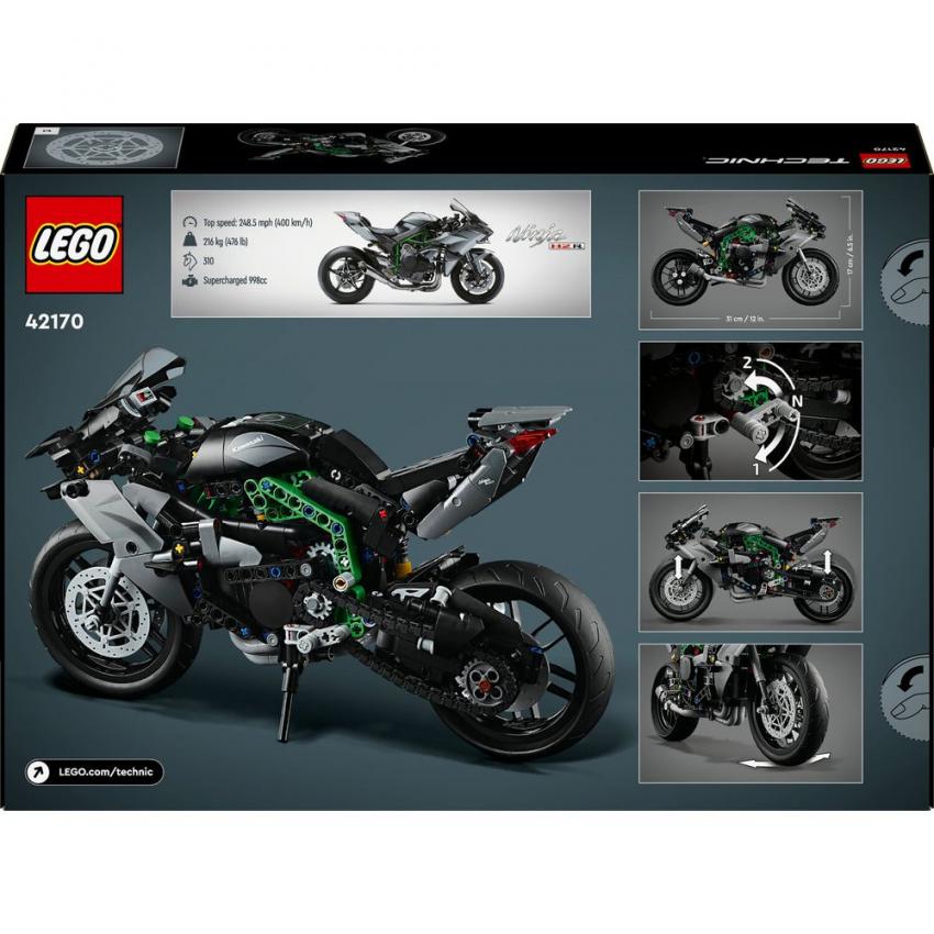 LA MOTO KAWASAKI NINJA H2R - TECHNIC