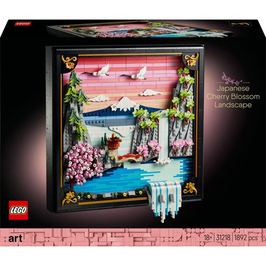 LEGO® ART - Les cerisiers en fleurs