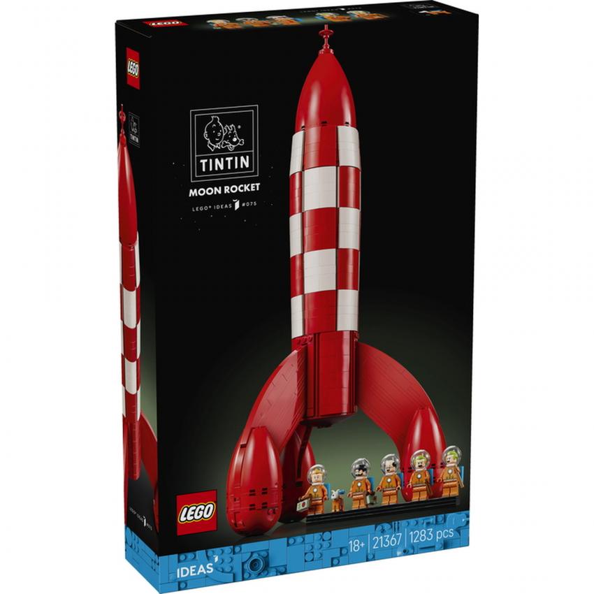 LEGO® Ideas - La fusée de Tintin®