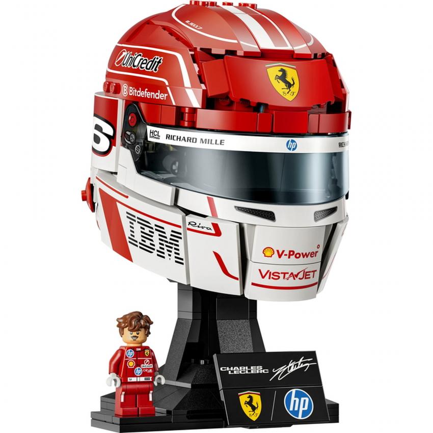 LEGO® EDITION - Casque de Charles Leclerc Ferrari HP
