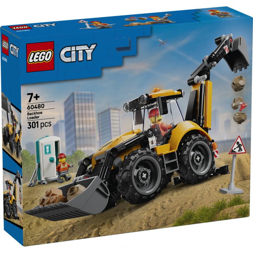 LEGO® City - Le tractopelle jaune