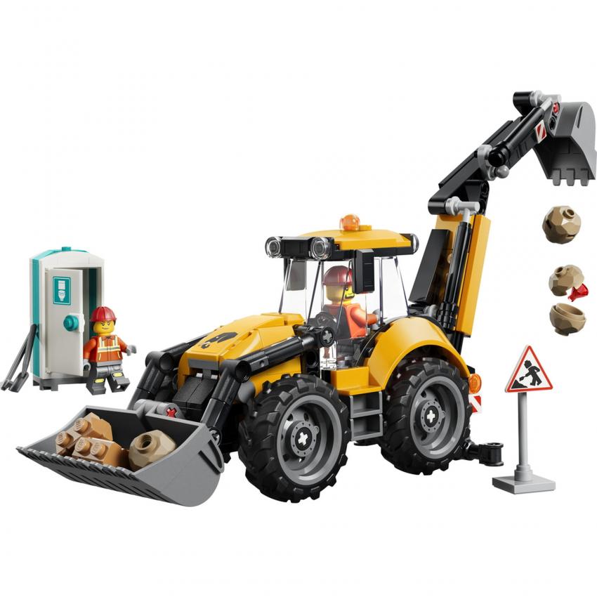 LEGO® City - Le tractopelle jaune