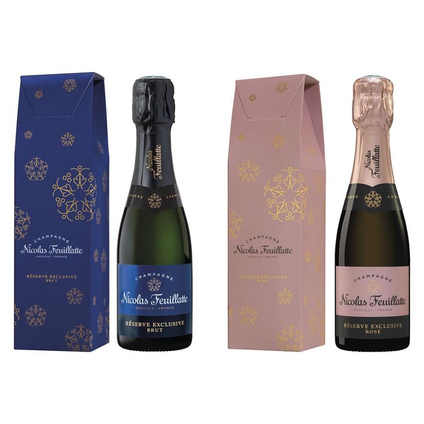 Réserve Exclusive Brut ou Rose en crackers