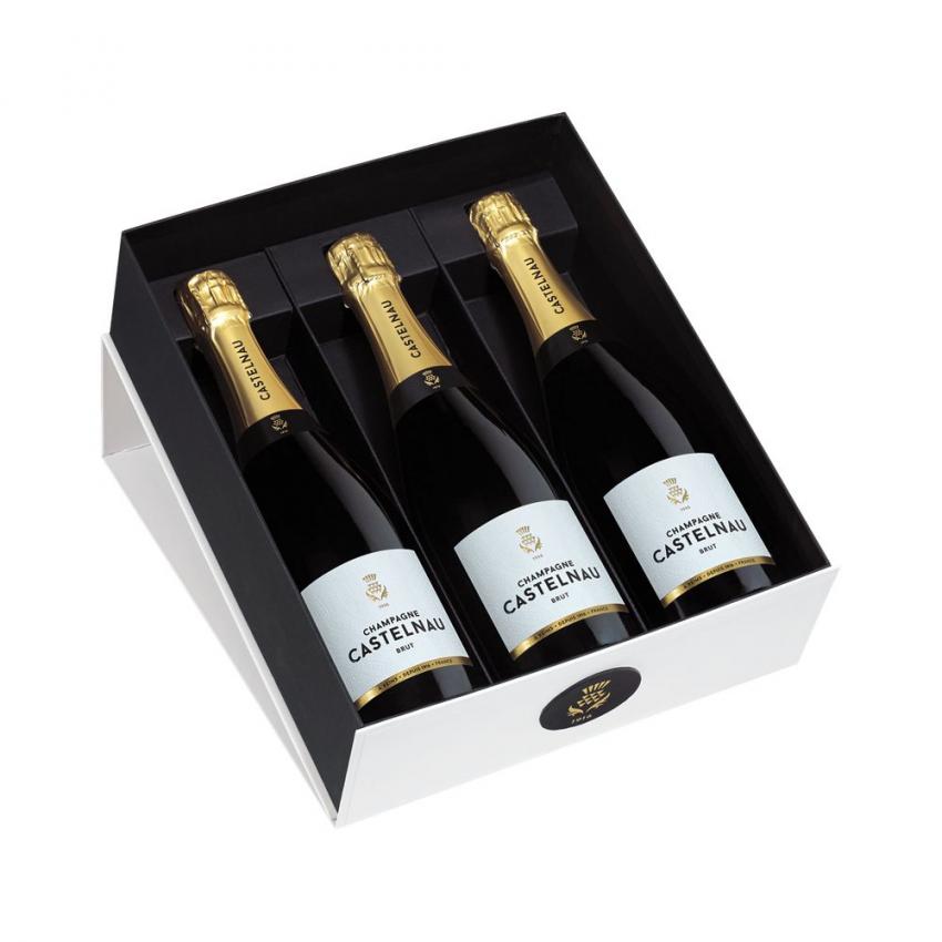 Coffret Castelnau 3 Bouteilles