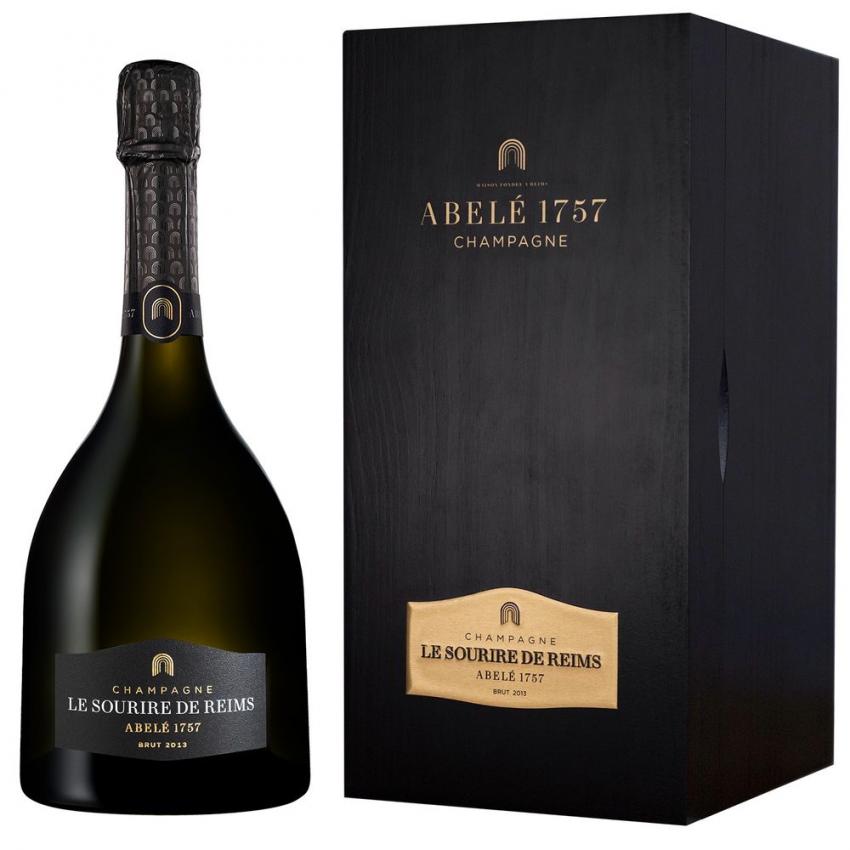 Le Sourire de Reims Brut Millésimé 2013 en coffret bois Premium