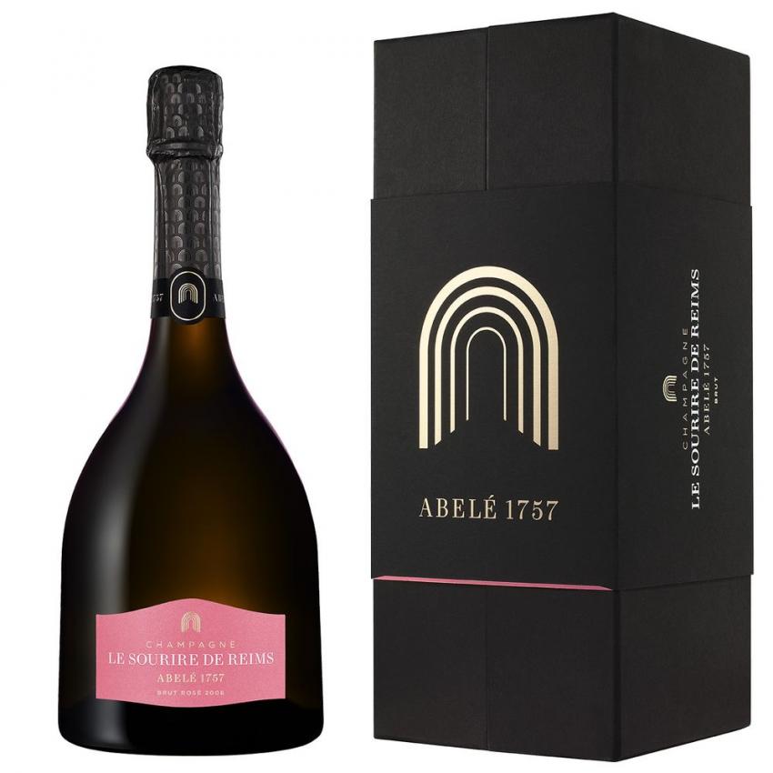 Le Sourire de Reims Rosé Millésimé 2008 en coffret