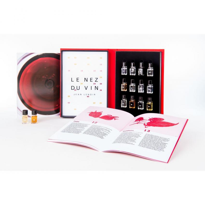 Coffret Le Nez du Vin | 12 flacons d'arômes - Les vins rouges