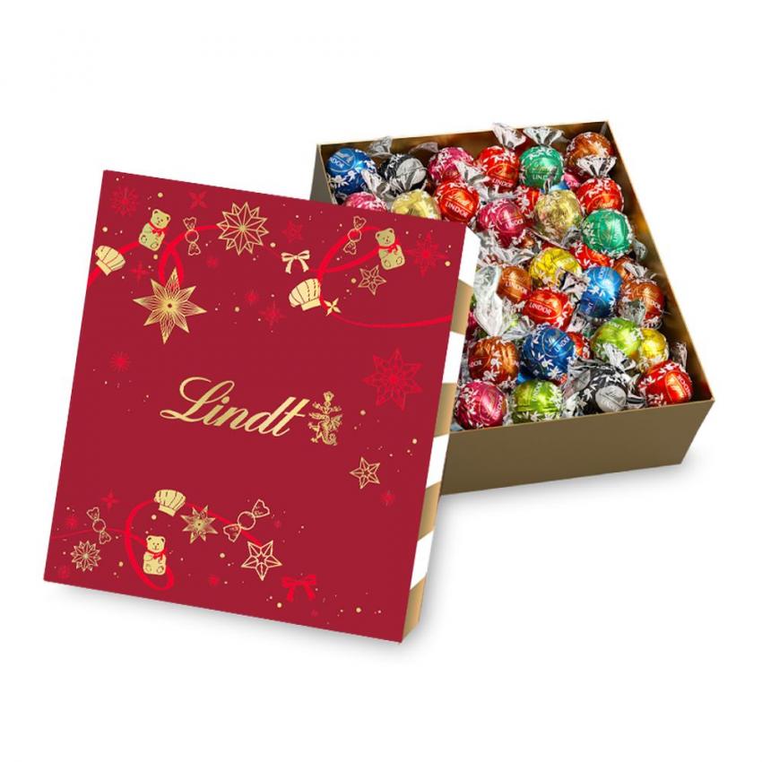 BOÎTE CADEAU NOËL LINDOR ASSORTI - 600g