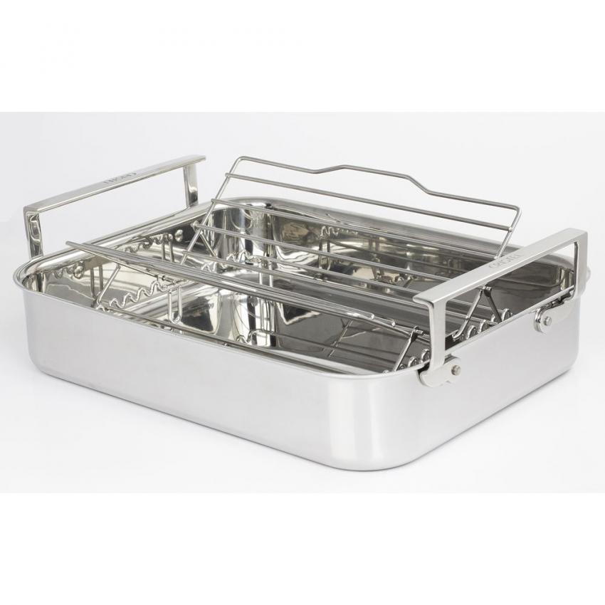 ROASTER 35 CM INOX
