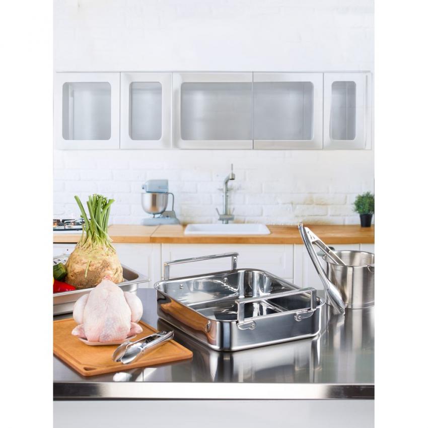 ROASTER 35 CM INOX