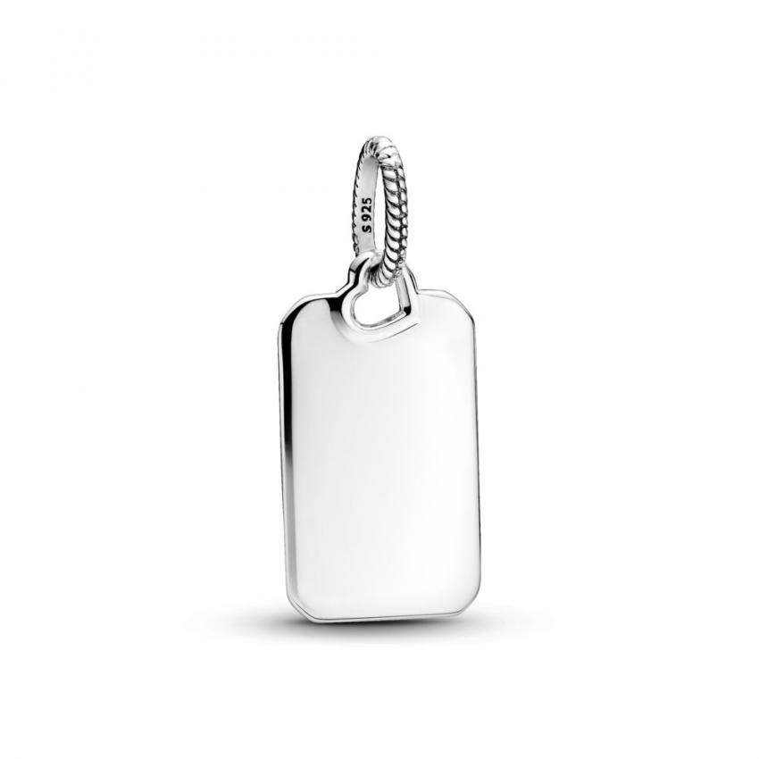 Pendentif Plaque Rectangulaire Gravable