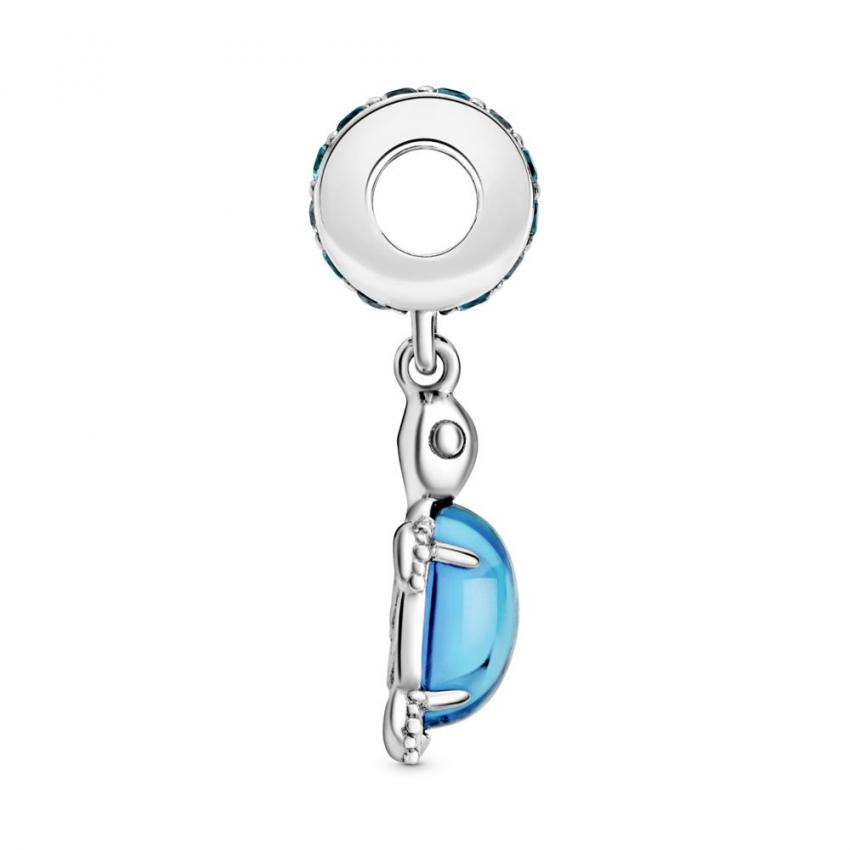 Charm Pendant Tortue de Mer en Verre de Murano