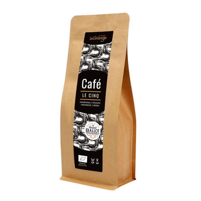 Le Cinq Bio - Café Meilleur Ouvrier de France - 200g (grain)