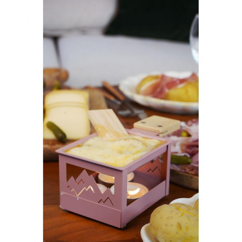 La raclette à la bougie