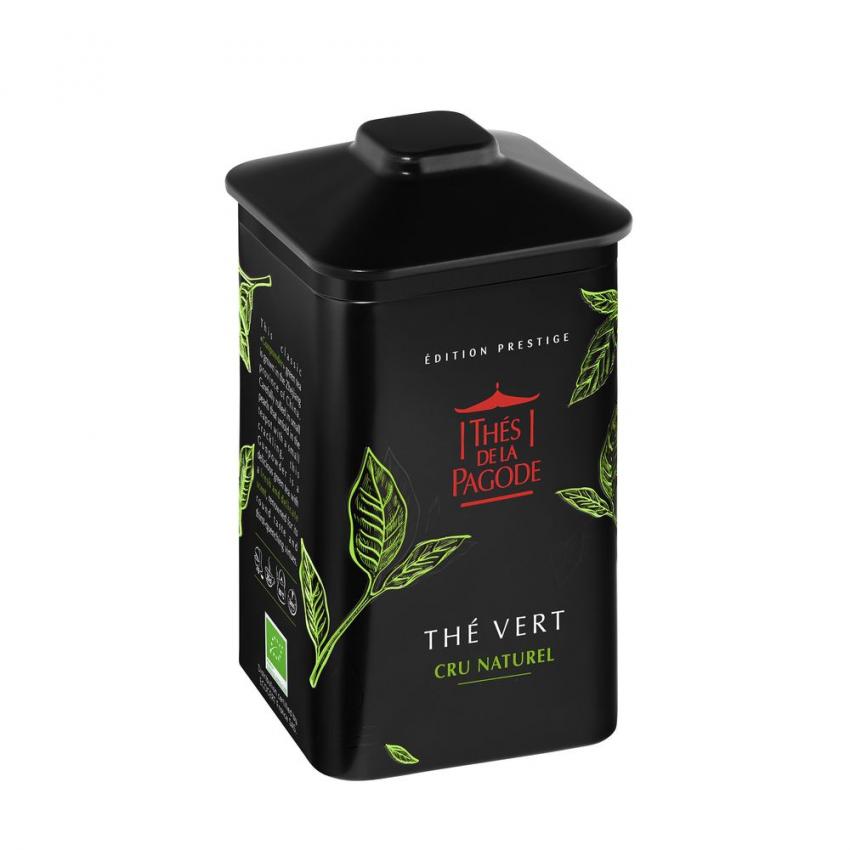 Boite prestige thé vert cru naturel