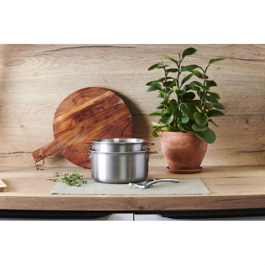 BATTERIE 2 CASSEROLES ø16-20 +POIGNEE ALCHIMY LOQY