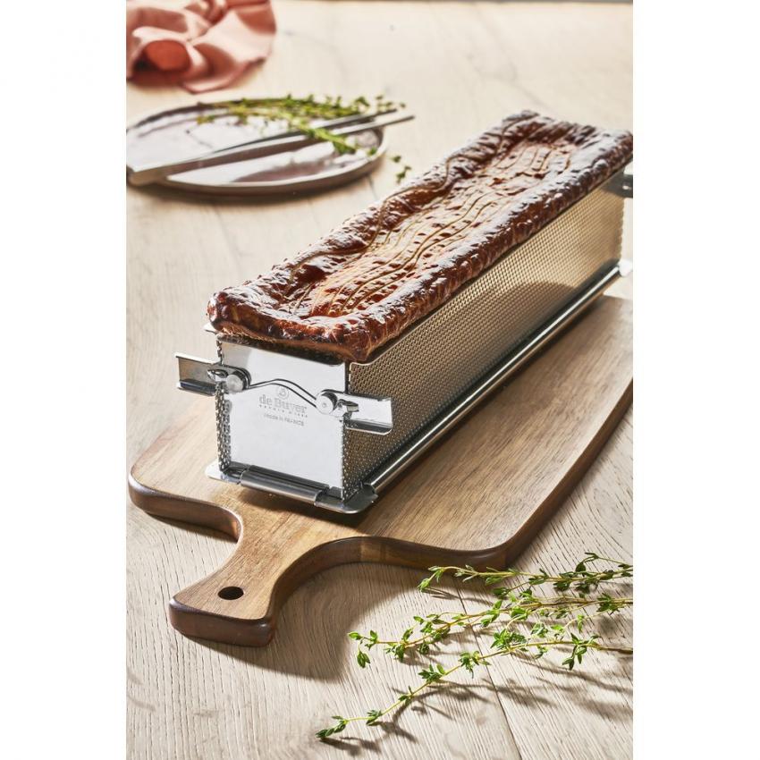 MOULE INOX PERFORÉ PLIANT GEOFORME 35x7x7.5cm