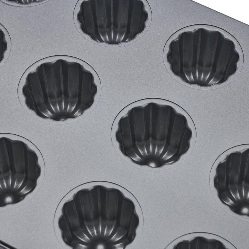 PLAQUE DE 12 MOULES A CANNELES Ø5.5