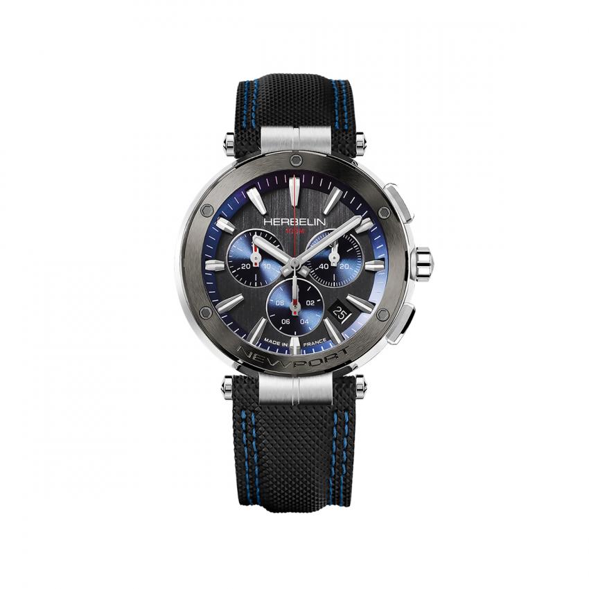 NEWPORT – CHRONOGRAPHE – ACIER PVD NOIR