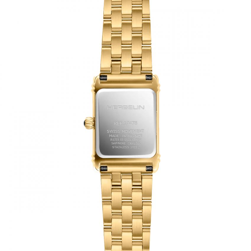 ART DÉCO – QUARTZ – PVD OR JAUNE