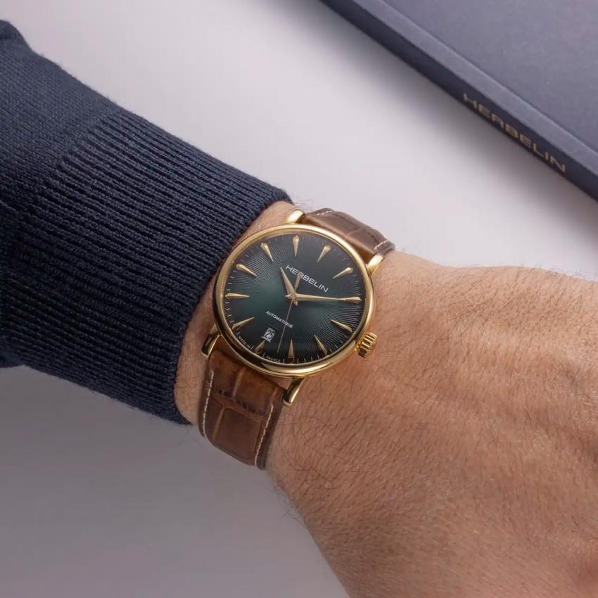 INSPIRATION – AUTOMATIQUE – VERT & PVD OR